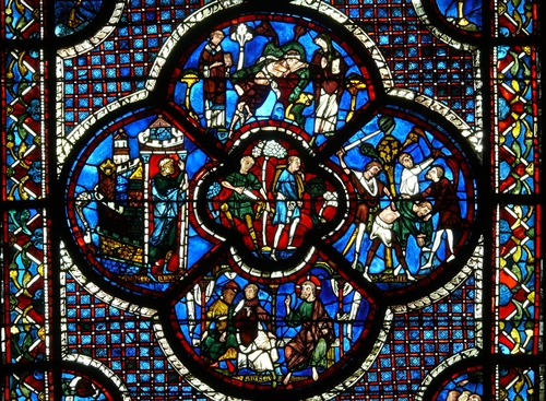 Adam & Eve/Good Samaritan Window Adam & Eve/Good Samaritan Window