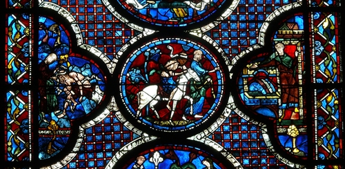 Adam & Eve/Good Samaritan Window Adam & Eve/Good Samaritan Window