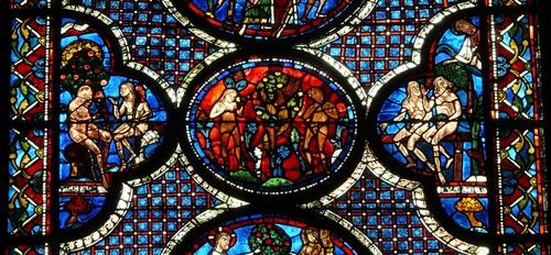 Adam & Eve/Good Samaritan Window Adam & Eve/Good Samaritan Window