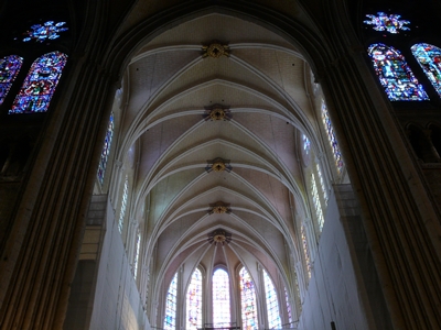 Apse, east wall, Chartres
